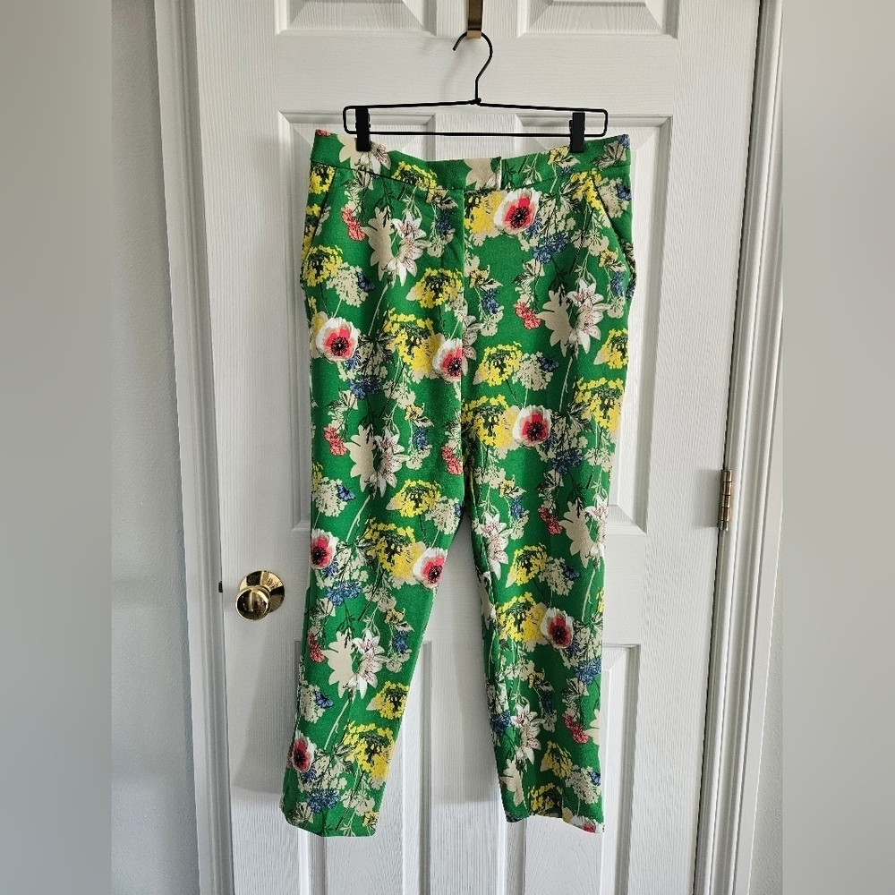 NWOT Gibson ☆ Latimer Garden Floral Trousers